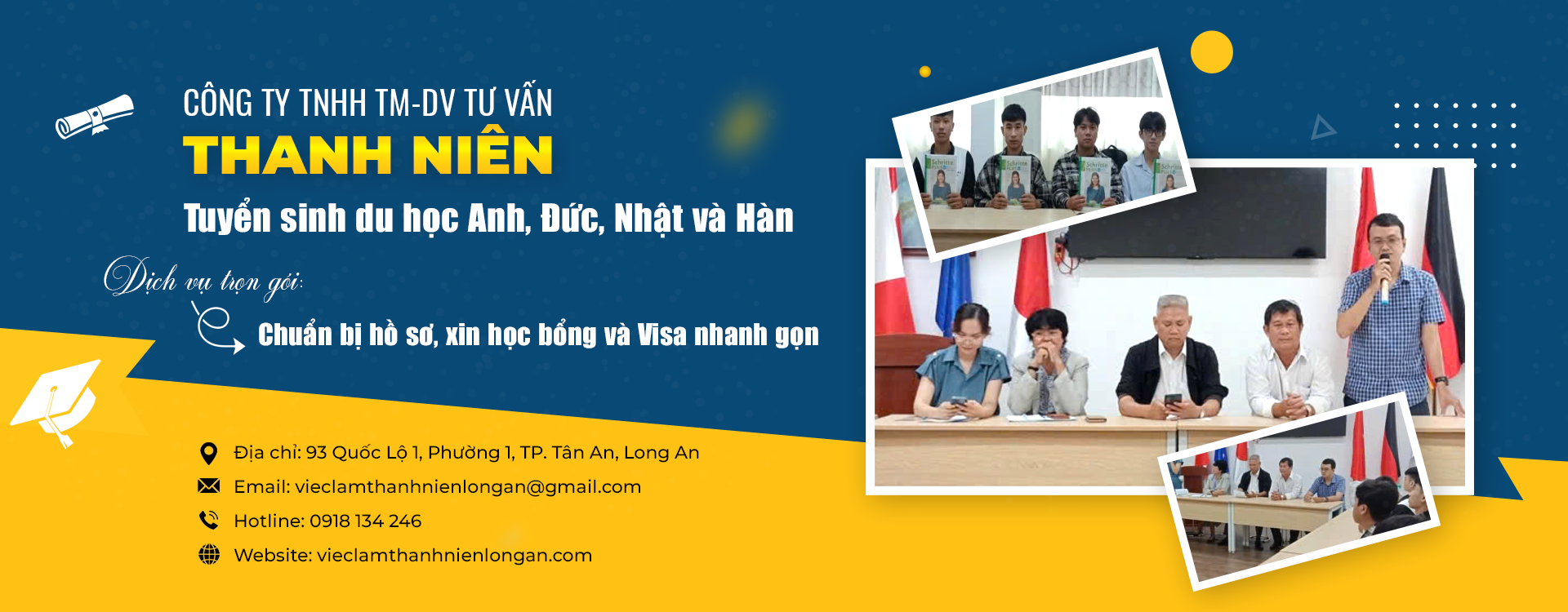VIỆC LÀM THANH NIÊN LONG AN